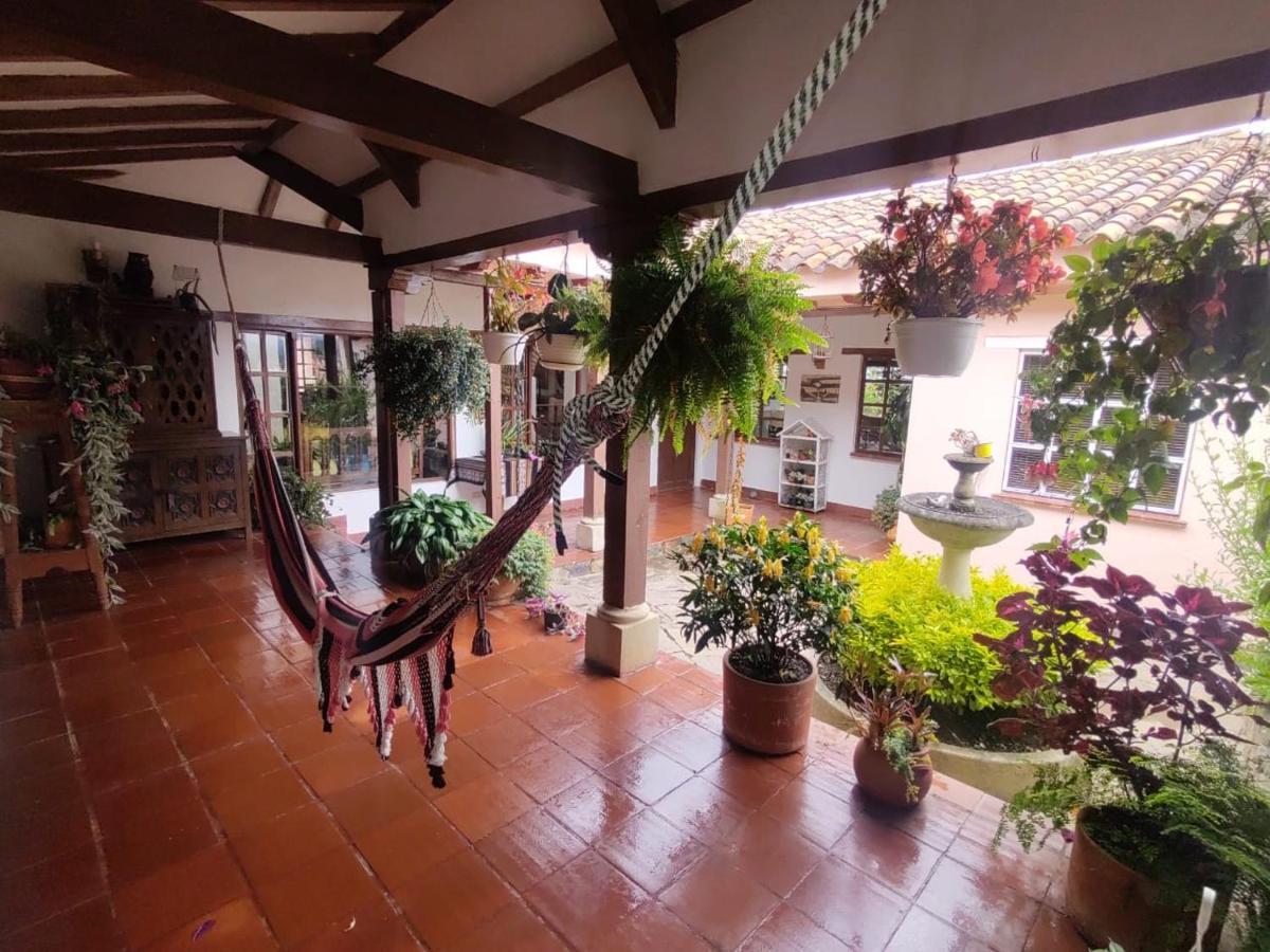 Hacienda El Pinar Del Viento Bed & Breakfast Villa de Leyva Dış mekan fotoğraf