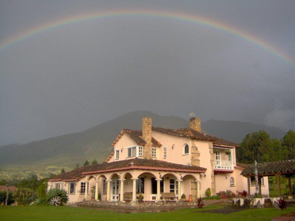 Hacienda El Pinar Del Viento Bed & Breakfast Villa de Leyva Dış mekan fotoğraf