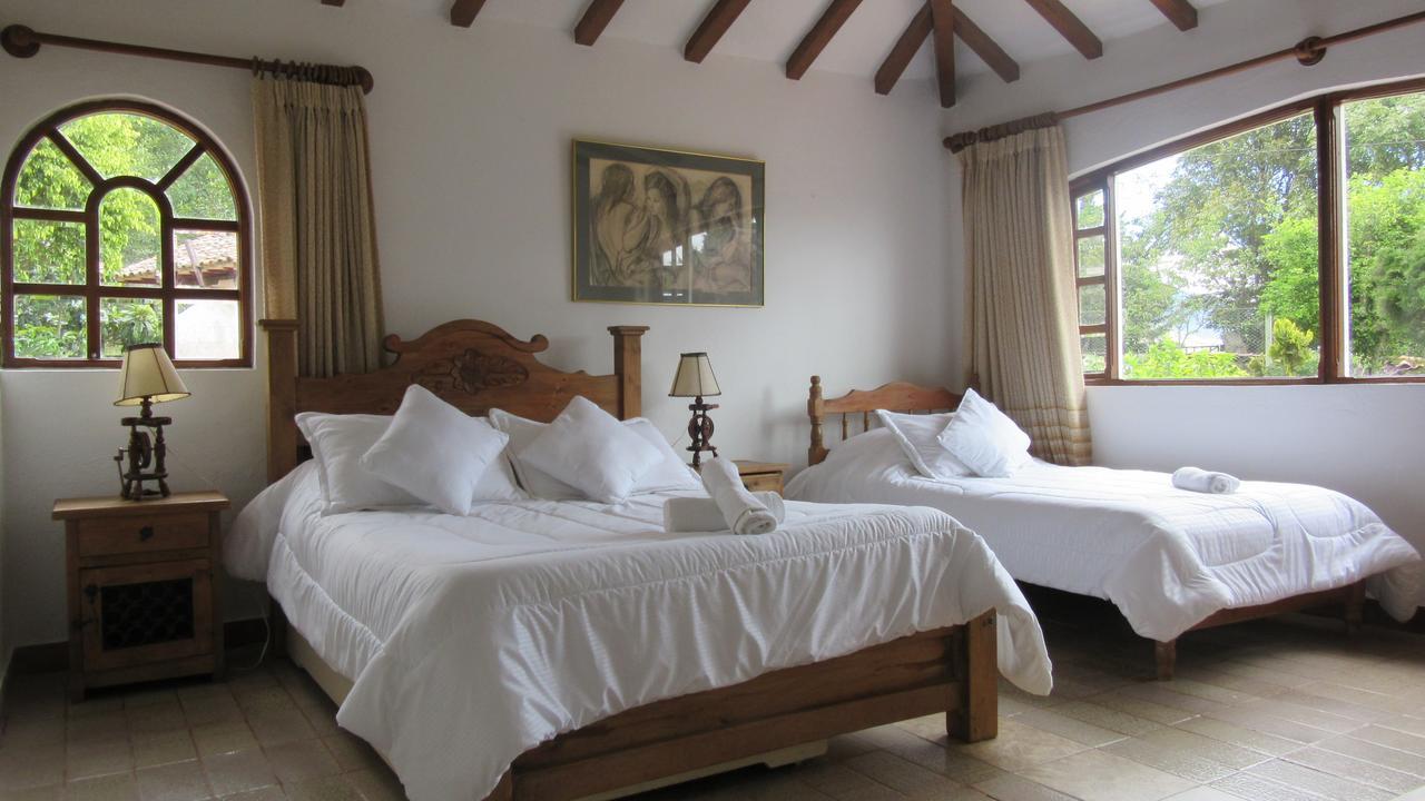 Hacienda El Pinar Del Viento Bed & Breakfast Villa de Leyva Dış mekan fotoğraf